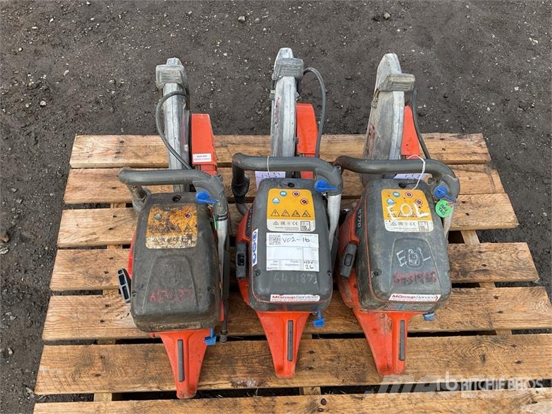 Husqvarna of (3) Husqvarna K770 Cut-Off Saw مكونات أخرى