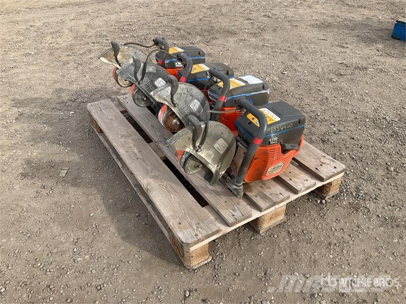 Husqvarna of (4) Husqvarna K770 Cut-Off Saw Other components