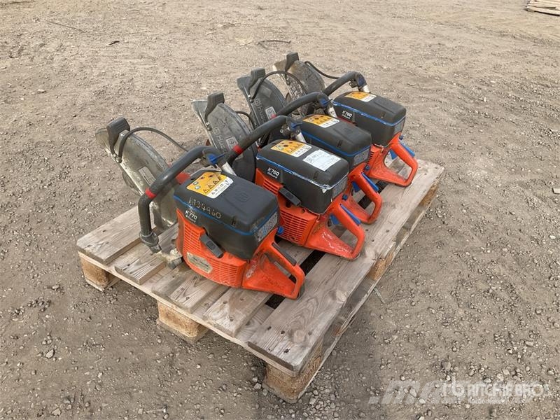 Husqvarna of (4) Husqvarna K770 Cut-Off Saw Other components