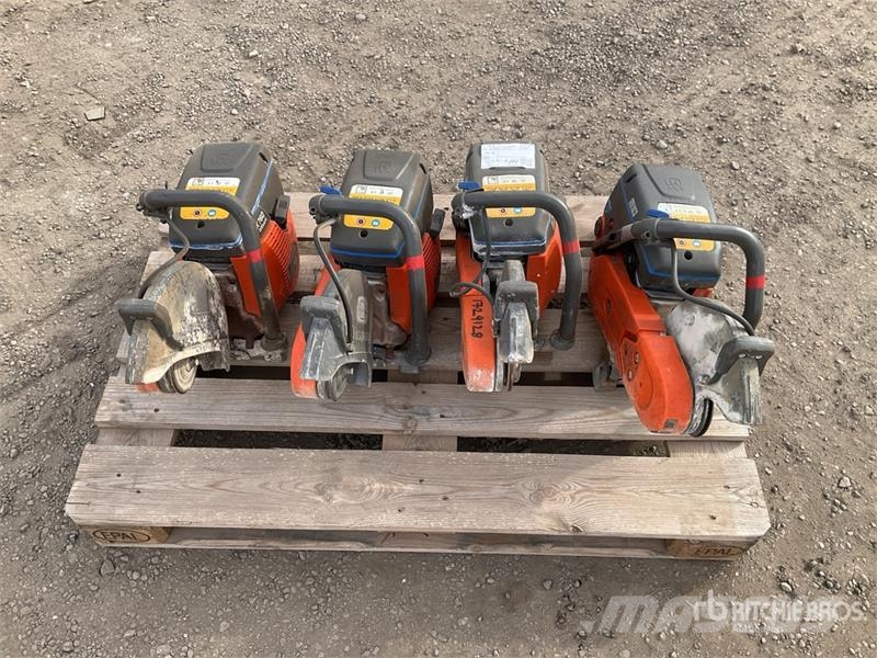 Husqvarna of (4) Husqvarna K770 Cut-Off Saw Other components