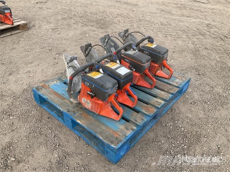 Husqvarna of (4) Husqvarna K770 Cut-Off Saw Other components