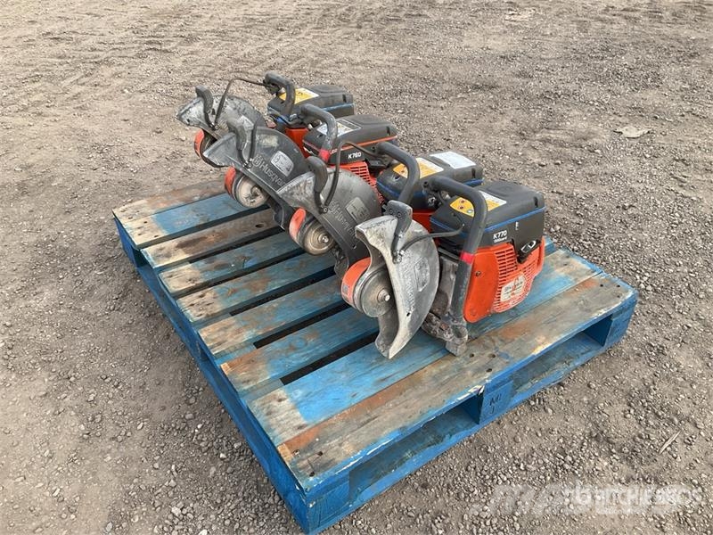 Husqvarna of (4) Husqvarna K770 Cut-Off Saw Other components