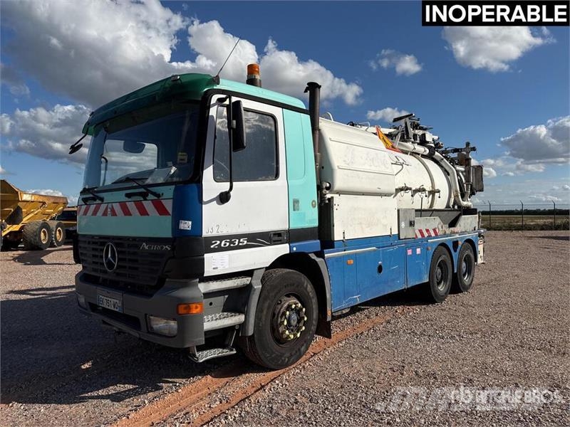 Huwer Mixte on Mercedes Actros 2635 6x4 Camion Hy Camion vidanje