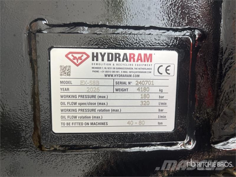 Hydraram EX-58B Hydraulic Breaker (Unused) Hammer / Brecher