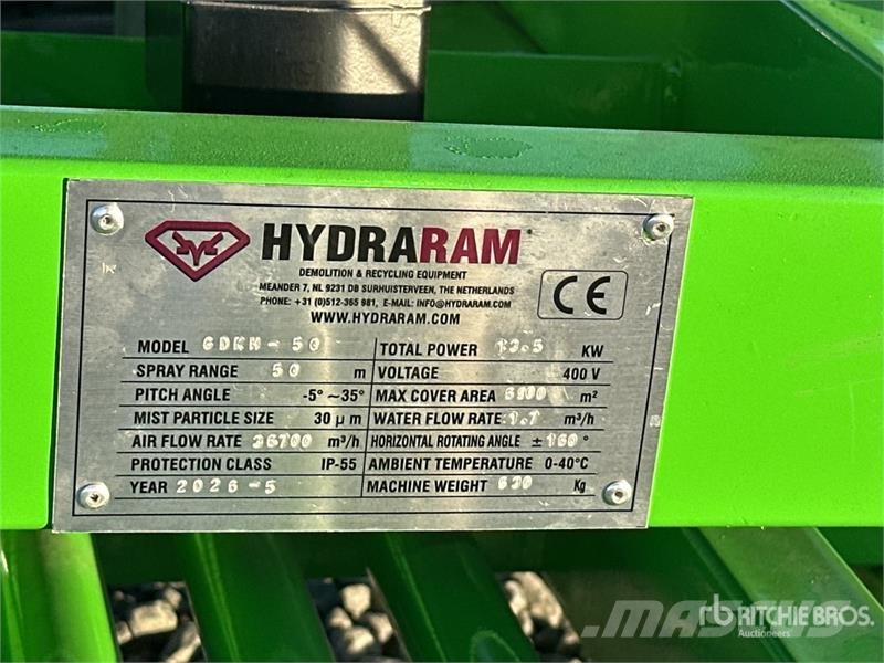 Hydraram GDKH-50 Dust Suppression Cannon (Unused) معدات البناء - غير ذلك