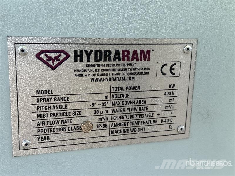 Hydraram HDS-30S Dust Suppression Cannon (Unused) Gradbeništvo - drugo