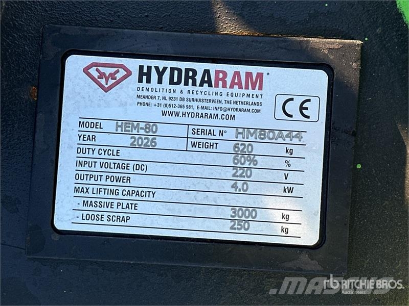 Hydraram HEM-80 Lifting Magnet (Unused) Muut