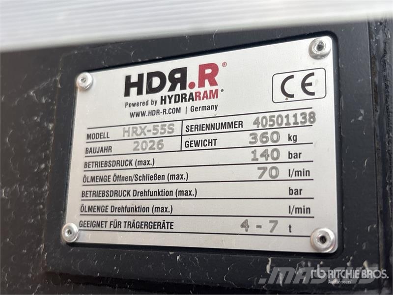 Hydraram HRX-55S Hydraulic Breaker (Unused) Hamers en brekers