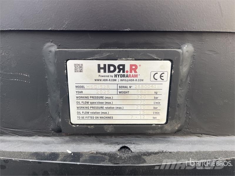 Hydraram HSG-52R Q/C Rotating Demolition Grapple (Unused) Pinzas