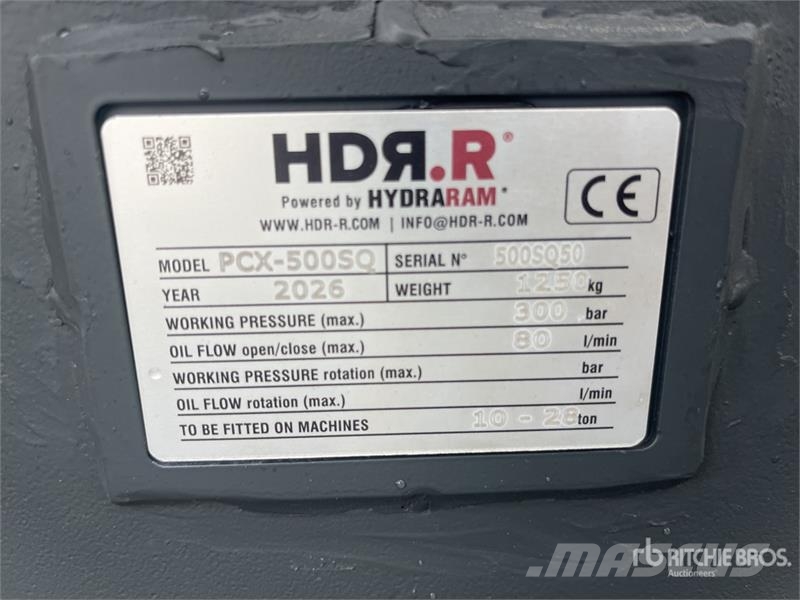 Hydraram PCX-500SQ Pile Breaker (Unused) Overige componenten