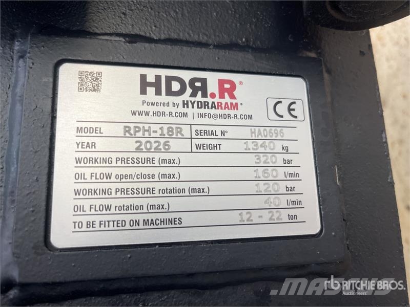 Hydraram RPH-18R Rotating Demolition Pulverizer (Unused) Crushers