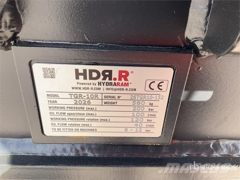 Hydraram TGR-10R Log Grapple (Unused) Kourat