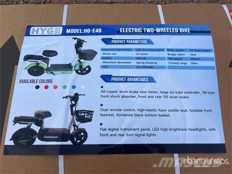 HYGE HG-E48 Velo Electrique (Non Utilise) Electric Muut