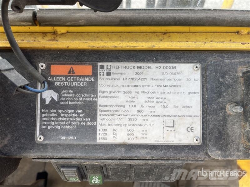 Hyster H2.00XM Forklift Viličarji - drugo