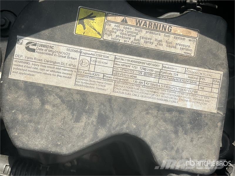 Hyundai HW140A Wheel Excavator (Unused) Bageri točkaši