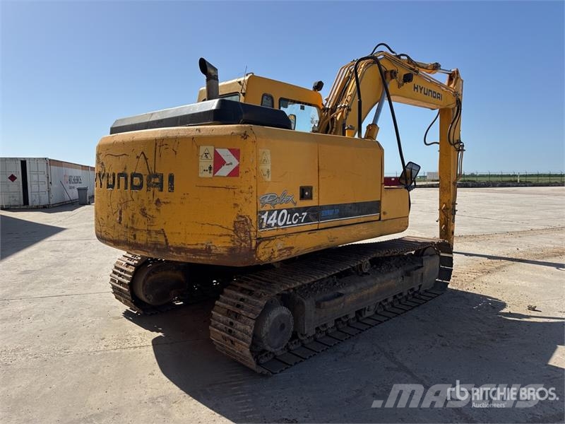 Hyundai Robex 140LC-7 Pelle Sur Chenilles Tracked Excavato Pelle sur chenilles