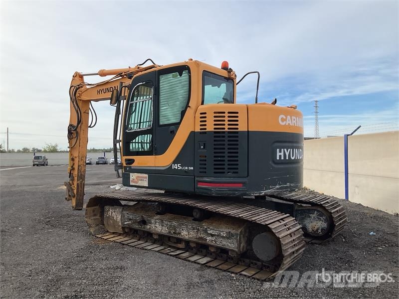 Hyundai Robex 145LCR-9A Tracked Excavator Excavadoras de cadenas