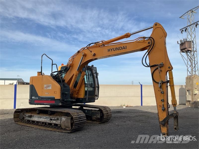 Hyundai Robex 145LCR-9A Tracked Excavator Excavadoras de cadenas