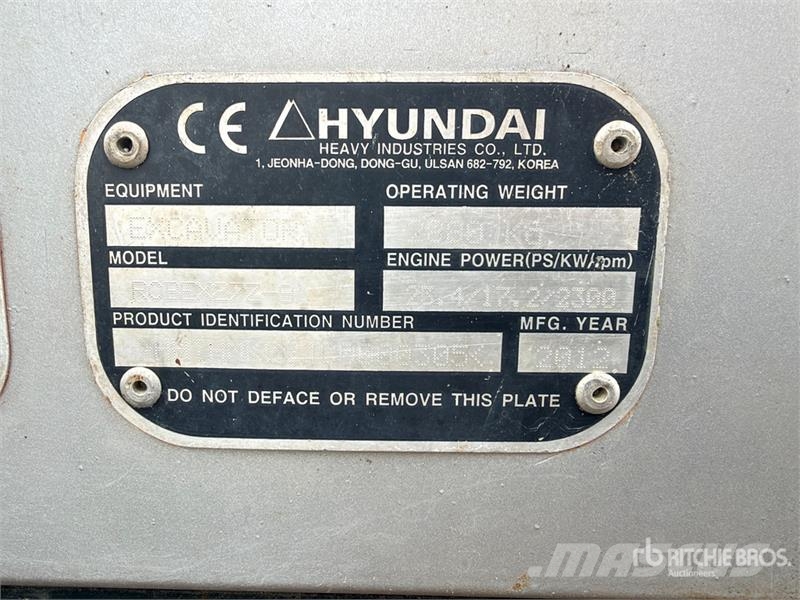 Hyundai Robex 27Z-9 حفارات صغيرة أقل من 7 طن (حفارات صغيرة)