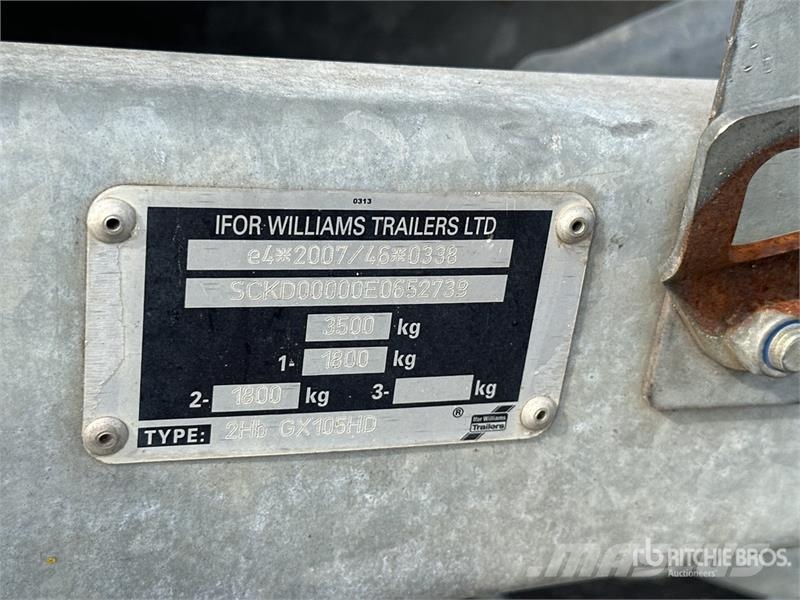 Ifor Williams GX105 T/A Utility Trailer Druge prikolice
