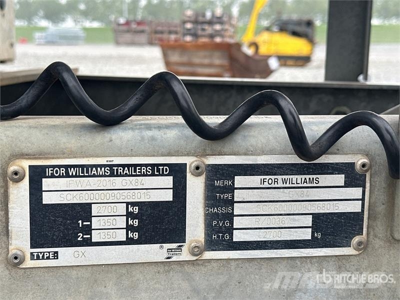 Ifor Williams GX84 Utility Trailer Andere Anhänger
