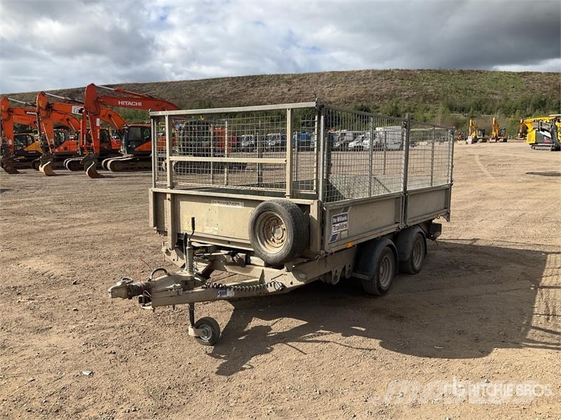 Ifor Williams T/A Dump Utility Trailer Pašizgāzējs