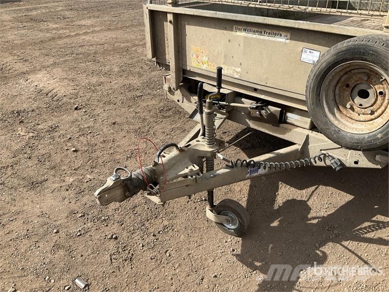 Ifor Williams T/A Dump Utility Trailer Pašizgāzējs