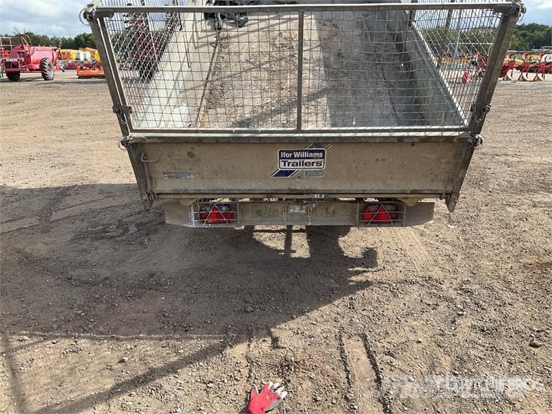 Ifor Williams T/A Dump Utility Trailer Pašizgāzējs