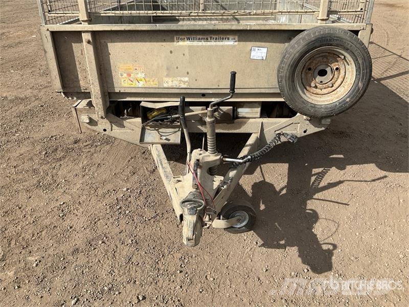 Ifor Williams T/A Dump Utility Trailer Pašizgāzējs