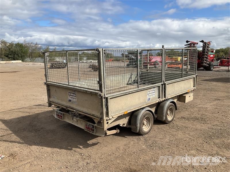 Ifor Williams T/A Dump Utility Trailer Pašizgāzējs