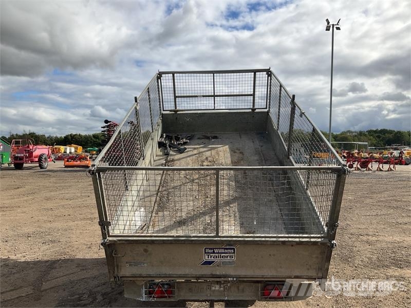 Ifor Williams T/A Dump Utility Trailer Pašizgāzējs