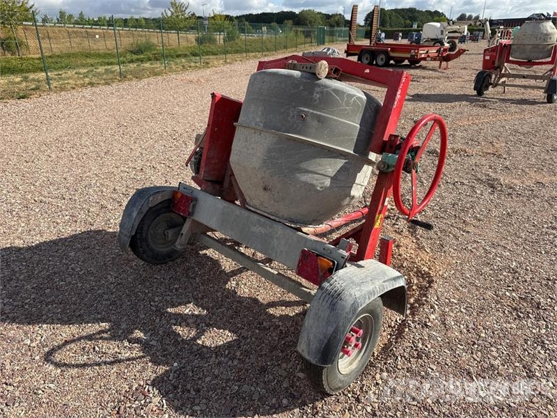Imer Betonniere 1 Essieu S/A Portable Concrete Mixer Бетоно/варо бъркачки