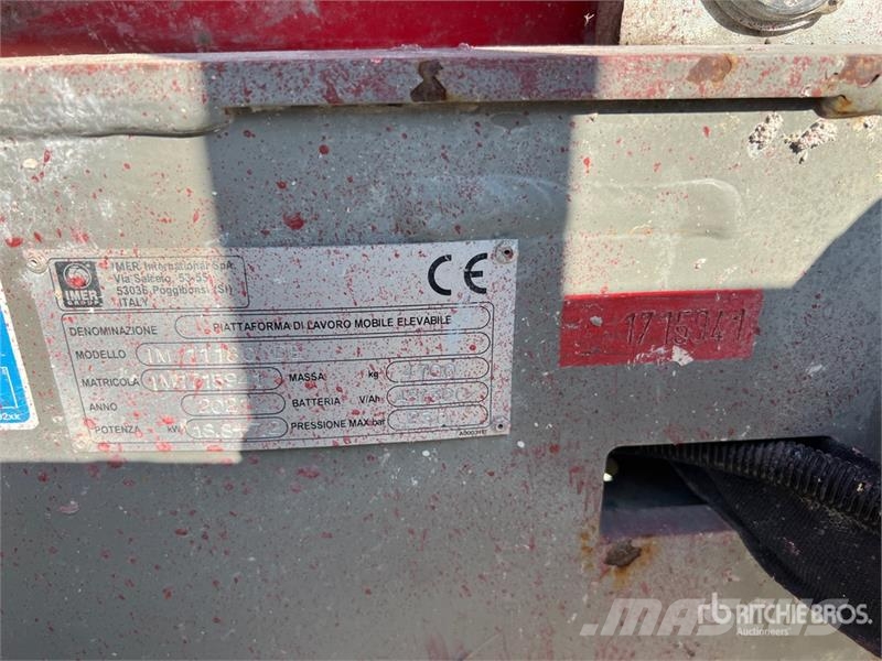 Imer IM1180DE Diesel Scissor Lift (Inoperable) Makazaste platforme
