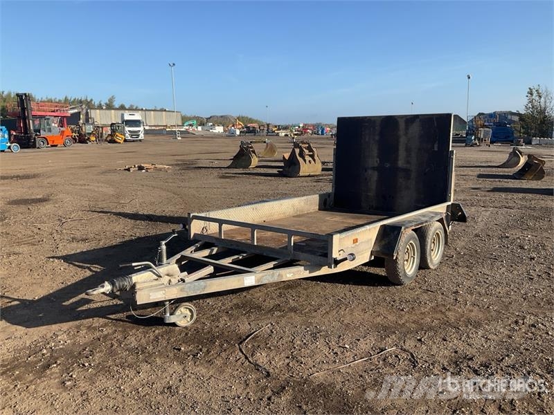 Indespension 3 m T/A Equipment Trailer Vehicle transport trailers