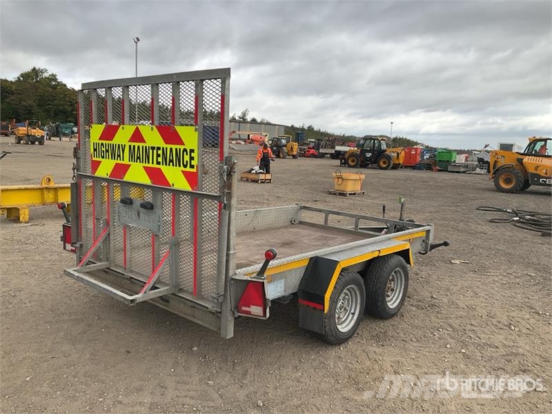 Indespension Equipment Trailer 3 m T/A Equipment Trailer Autotransportanhänger