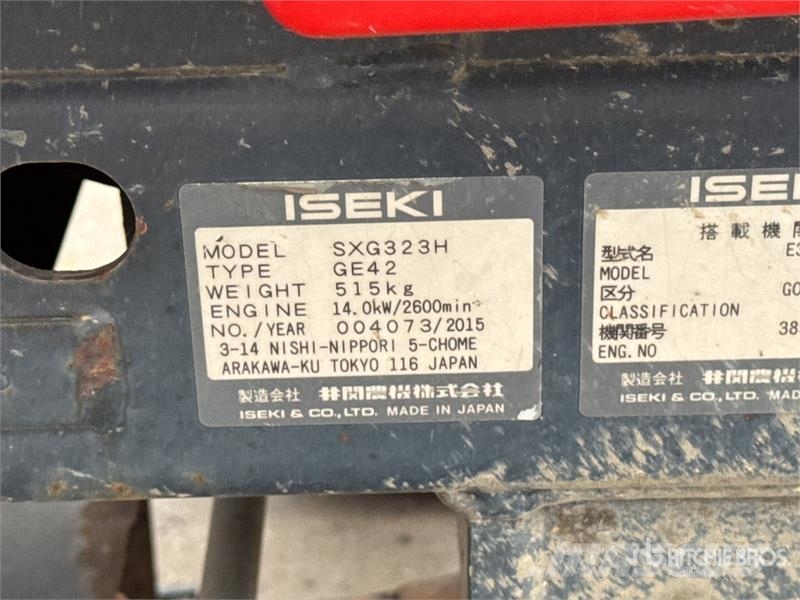 Iseki SXG323H Tracteur Tondeuse Mower Tractor Tractores compactos