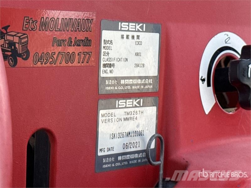 Iseki TM3267H 4WD Tracteur Utilitaire Utility Tractor Manji traktori
