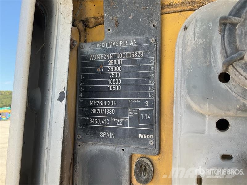 Iveco 260 6x4 Camion Arroseur Water Truck Water tankers