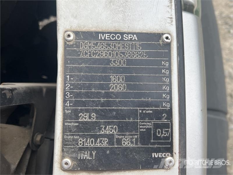 Iveco 29L9 Flatbed Truck Flatbed/Dropside trucks