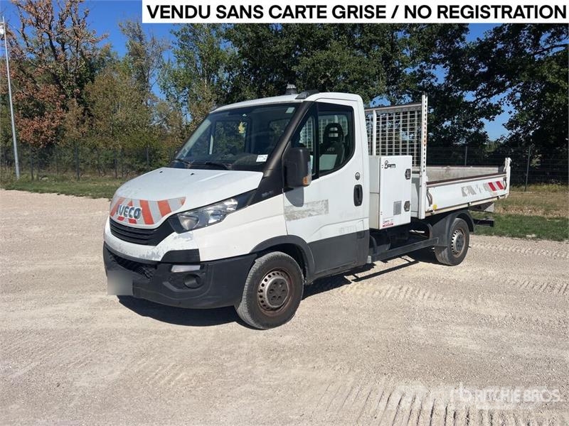 Iveco 35-12 Camion Benne Dump Truck Savivarčių priekabų vilkikai