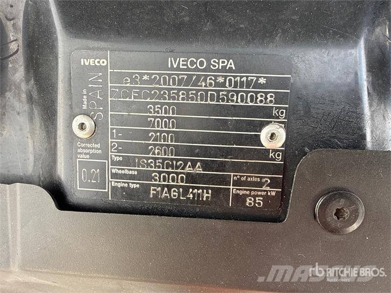 Iveco 35C12 Dump Truck (Inoperable) Tipper trucks