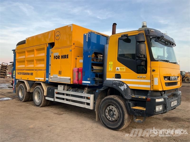 Iveco 450 6x4 Vacuum Excavator Truck Combi / vacuum trucks