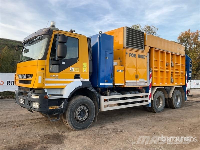 Iveco 450 6x4 Vacuum Excavator Truck Combi / vacuum trucks