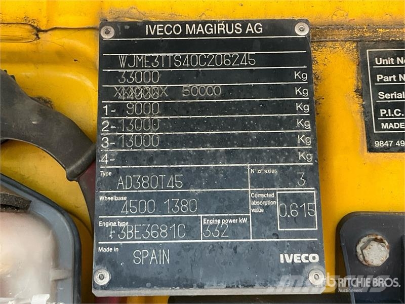 Iveco 450 6x4 Vacuum Excavator Truck Combi / vacuum trucks