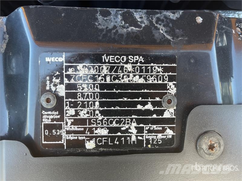 Iveco 50C17 4x2 Service Truck Δημοτικά οχήματα/Οχήματα γενικής χρήσης