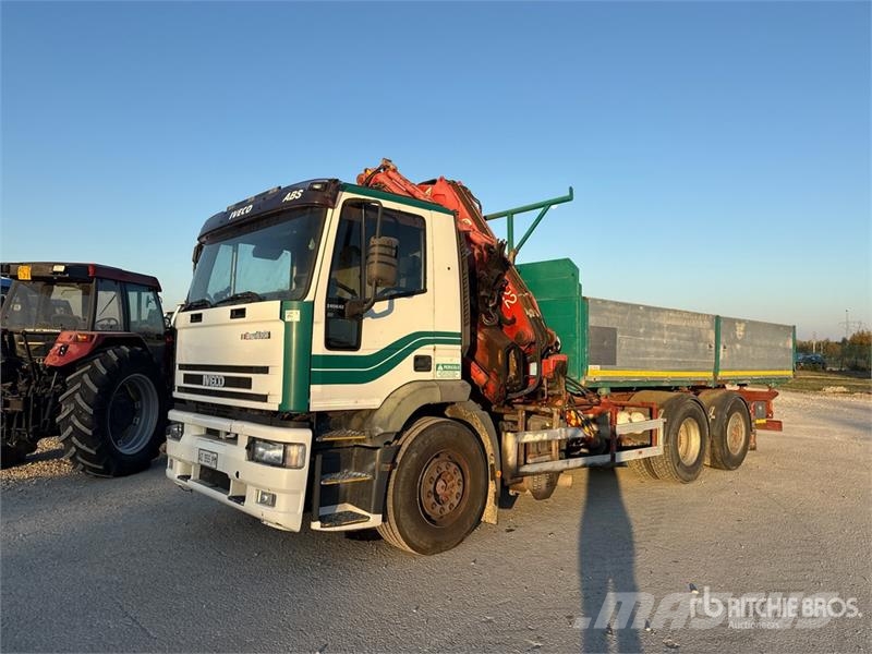Iveco 722.A3 J2 6650 kg on Iveco Eurotech 240E42 6x2 Dum Kranwagen