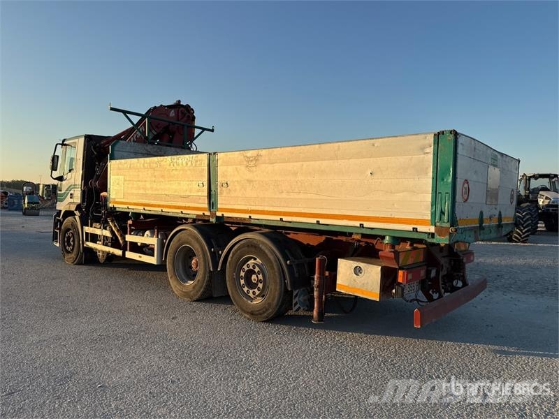 Iveco 722.A3 J2 6650 kg on Iveco Eurotech 240E42 6x2 Dum Kranwagen