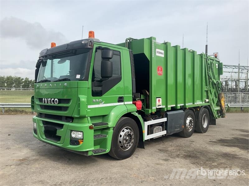 Iveco AD260S33X 6x2 Rear Loader Waste Collection Truck Jäteautot