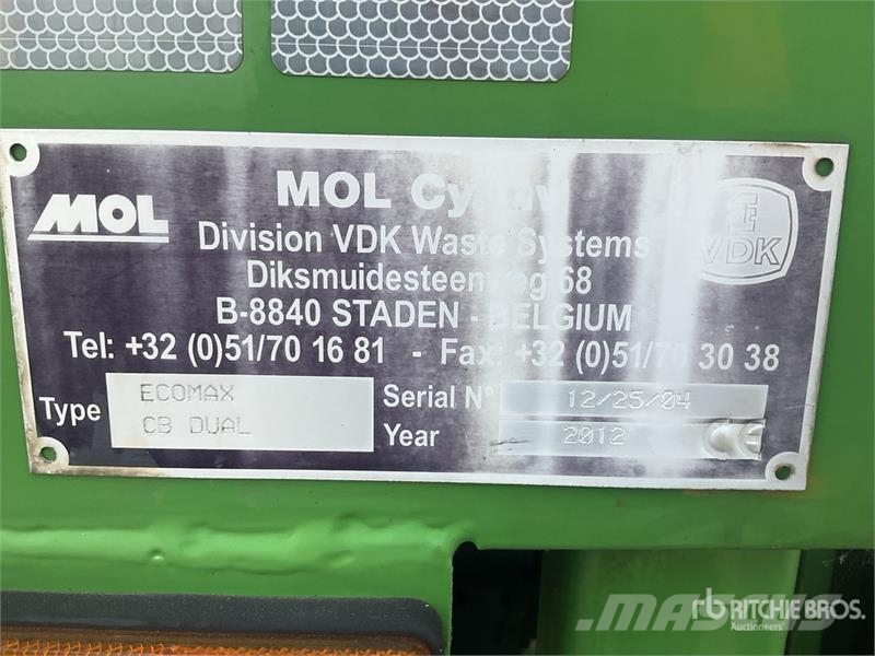 Iveco AD260S33X 6x2 Rear Loader Waste Collection Truck Atkritumu izvešanas transports