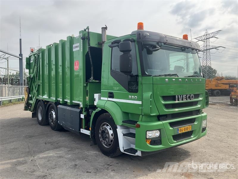 Iveco AD260S33X 6x2 Rear Loader Waste Collection Truck Atkritumu izvešanas transports